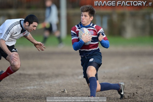 2013-11-17 ASRugby Milano-Iride Cologno Rugby 0278